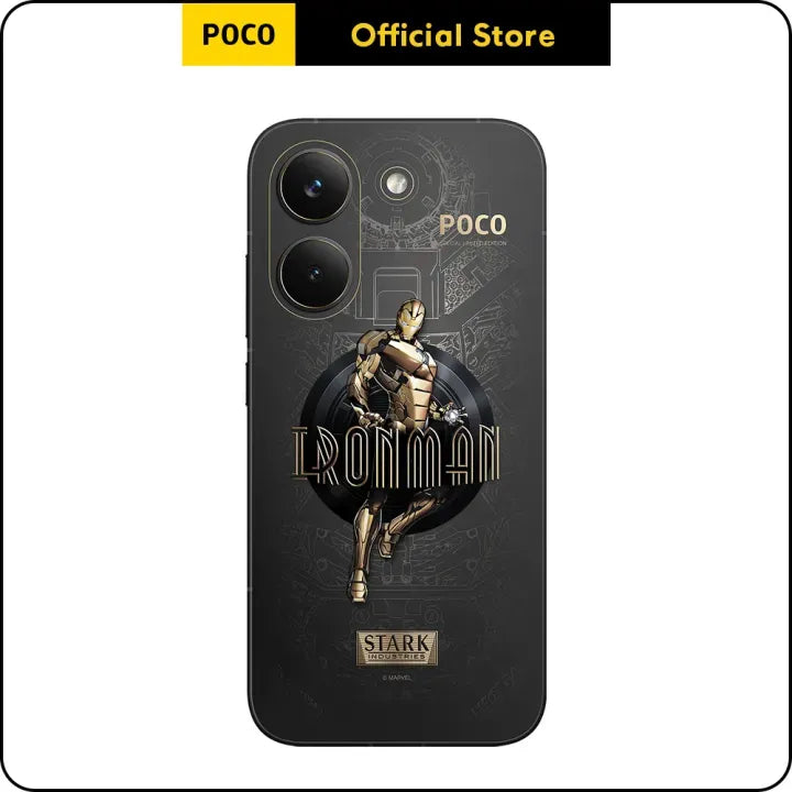 New POCO X8 Pro Gold Iron Man Edition, Flagship Dimensity 8500-Ultra, 6500mAh (typ) battery with 100W HyperCharge, 1.5K 120Hz ultra-bright AMOLED display, 50MP Sony IMX882 with OIS